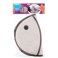 Kratzteppich für Katzen Fischform