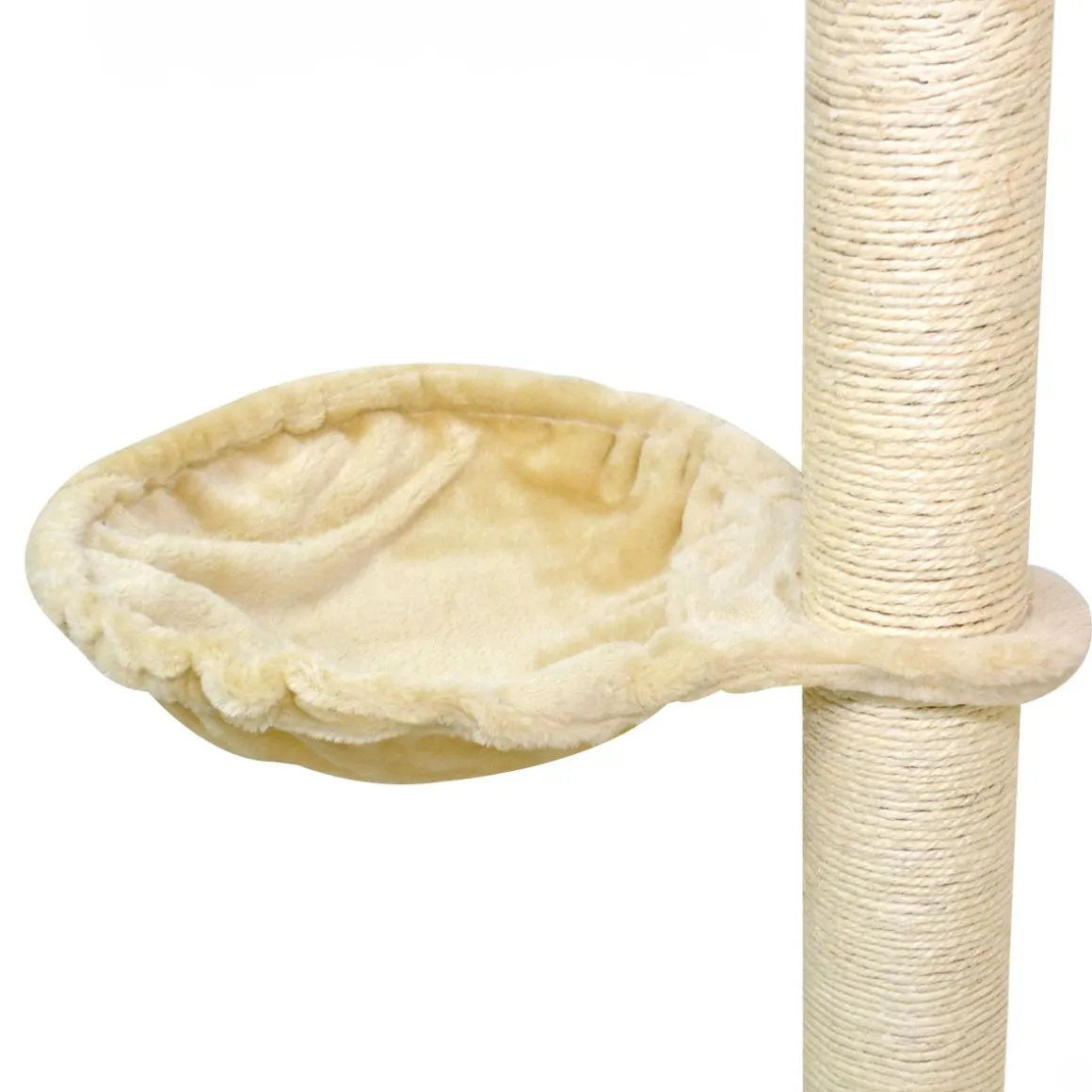 Körbchen für Katzenbaum 2er Set beige 40 cm