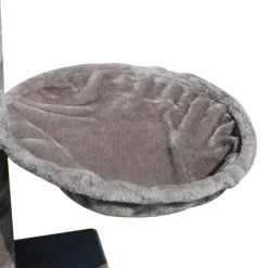 Körbchen für Katzenbaum 2er Set grau 40 cm