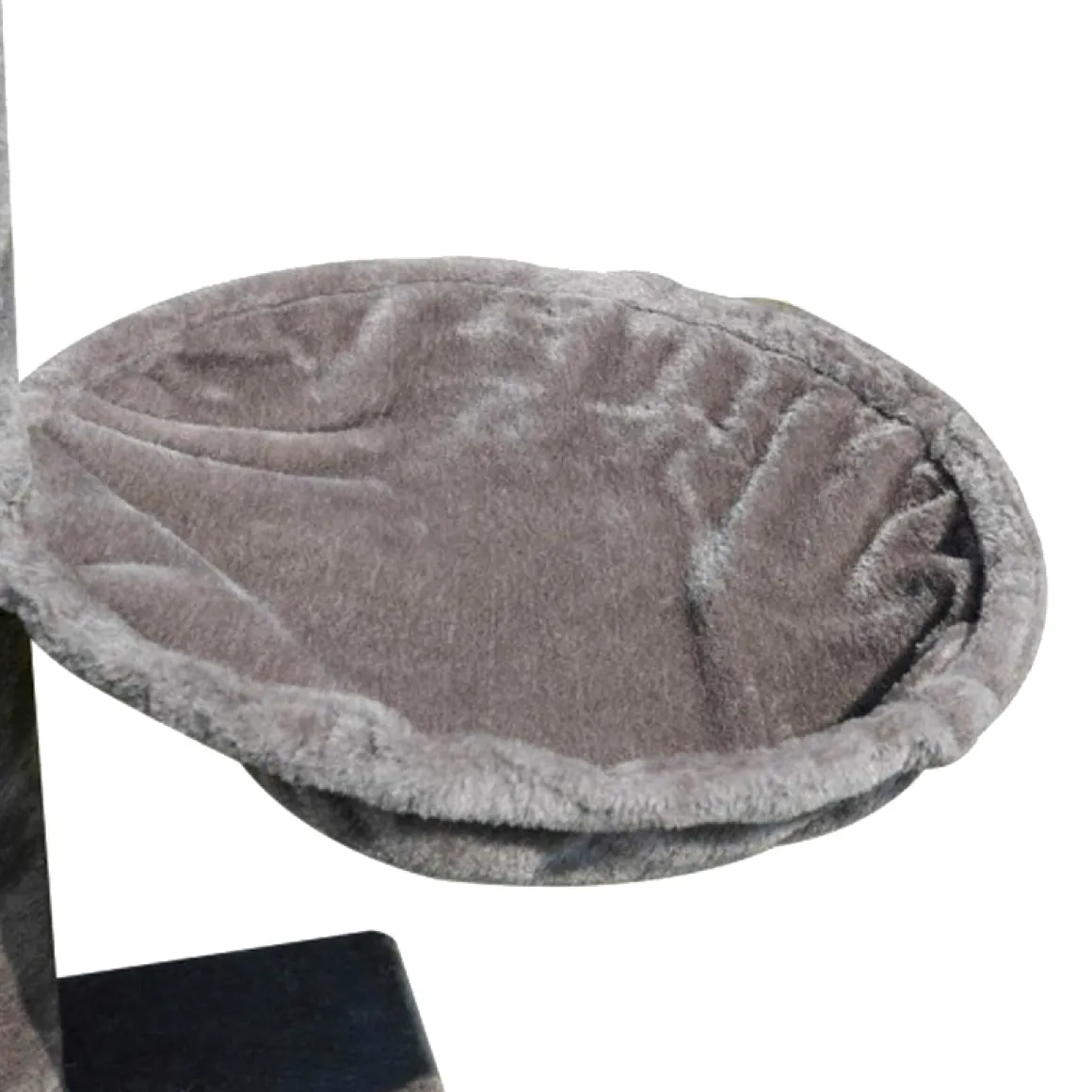 Körbchen für Katzenbaum 2er Set grau 40 cm