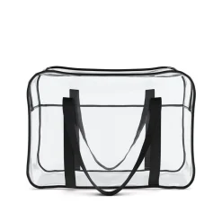 Kulturbeutel Necessaire 2er Set transparent