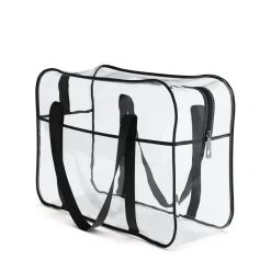Kulturbeutel Necessaire 2er Set transparent
