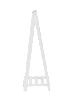 Kundenstopper Kreidetafel mit Ablage 110 x 41 cm weiss