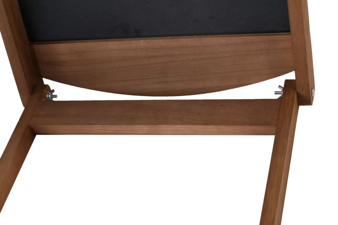 Kundenstopper Kreidetafel mit Ablage 110 x 41 cm natur