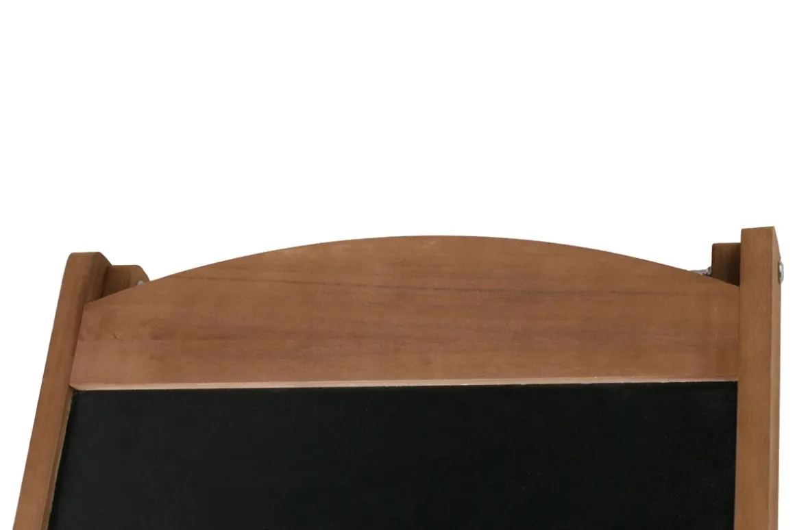 Kundenstopper Kreidetafel mit Ablage 110 x 41 cm natur
