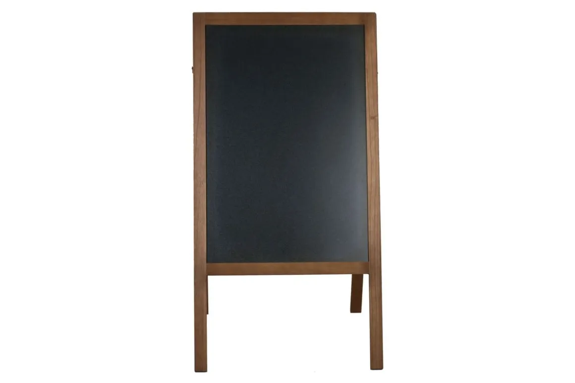 Kundenstopper Kreidetafel 118 x 61 cm braun