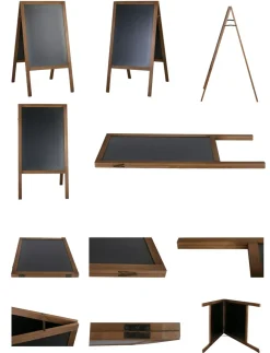 Kundenstopper Kreidetafel 102 x 56 cm braun