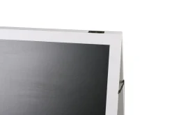 Kundenstopper Kreidetafel 118 x 61 cm weiss