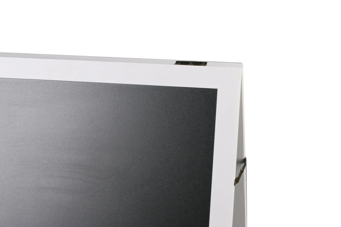 Kundenstopper Kreidetafel 118 x 61 cm weiss