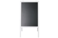 Kundenstopper Kreidetafel 118 x 61 cm weiss