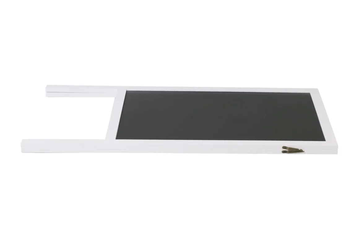 Kundenstopper Kreidetafel 118 x 61 cm weiss