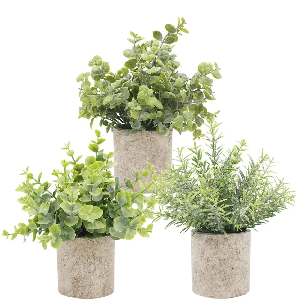 Kunstpflanzen Kräuter 3er Set