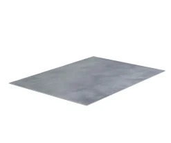 Kurzflor Teppich 160 x 220 cm anthrazit