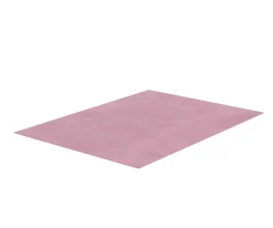 Kurzflor Teppich 160 x 220 cm rosa