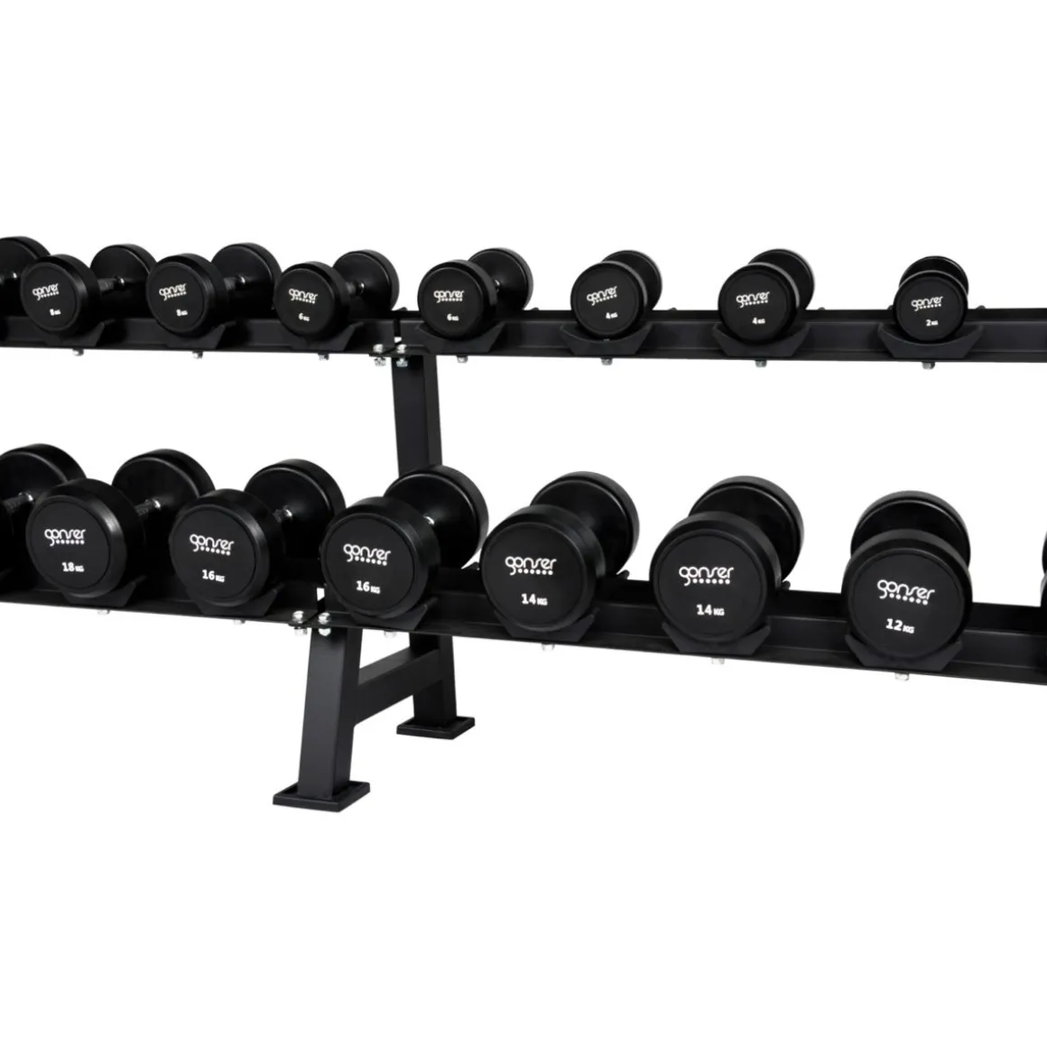 Kurzhanteln TYSON Komplettset 2-20 kg inkl. Ständer