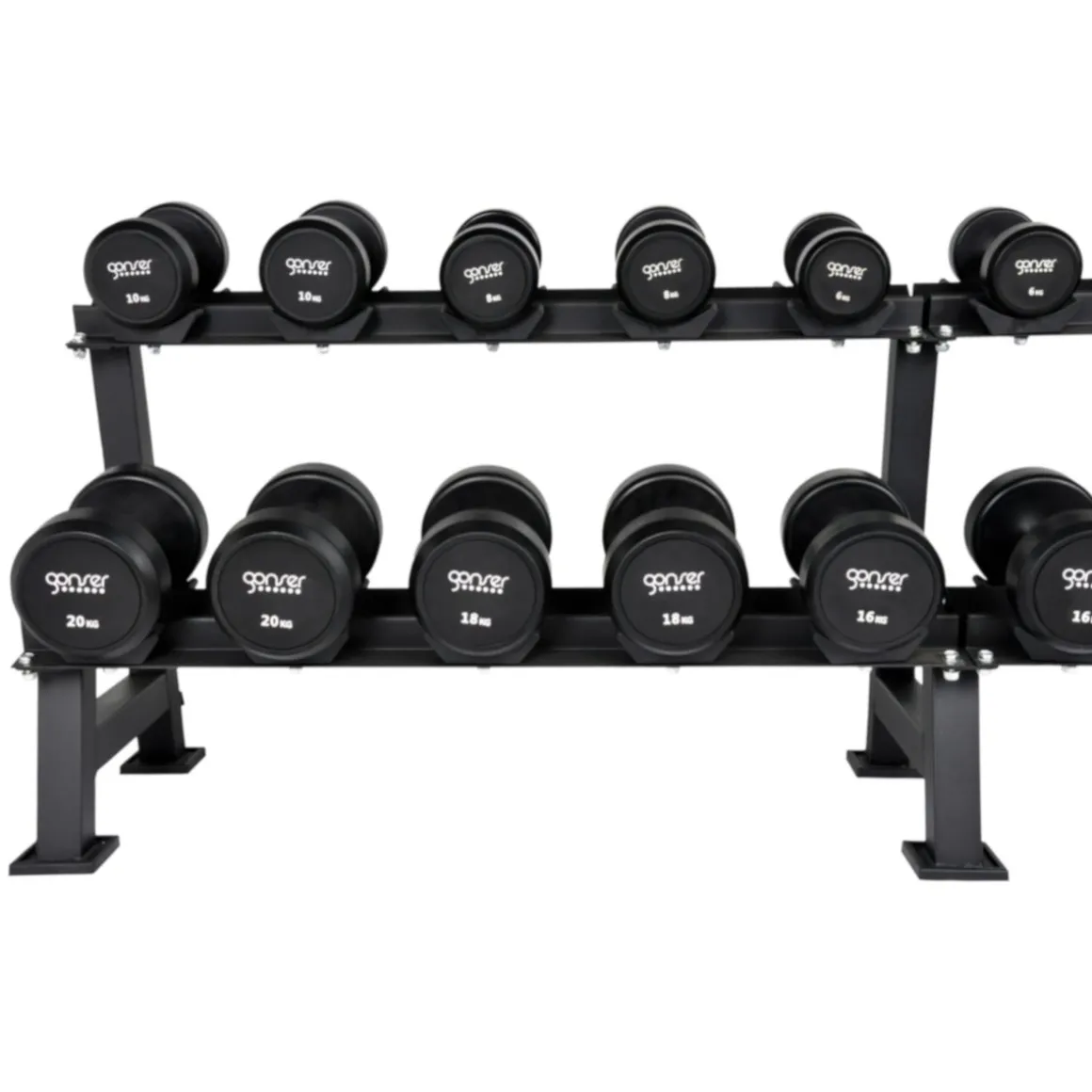 Kurzhanteln TYSON Komplettset 2-20 kg inkl. Ständer
