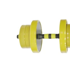 Kurzhantel Set gelb 2 x 10 kg