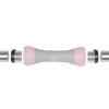 Kurzhantel verstellbar 2 x 1 - 2 kg grau/rosa