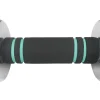 Kurzhantel verstellbar 2 x 2.5 - 5 kg silber/türkis