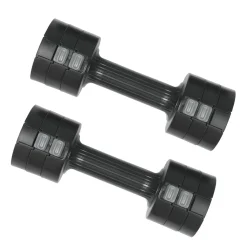 Kurzhantel verstellbar 2 x 1 - 2.5 kg schwarz