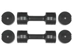 Kurzhantel verstellbar 2 x 1 - 2.5 kg schwarz
