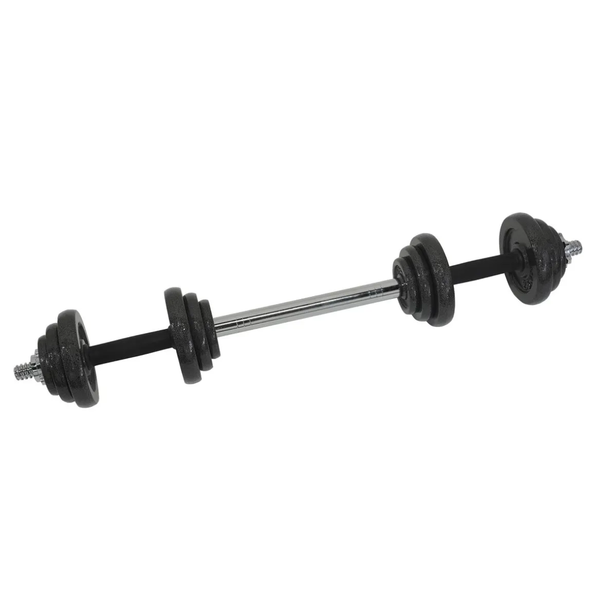 Kurzhantel 2 x 10 kg mit Verlängerungsstange
