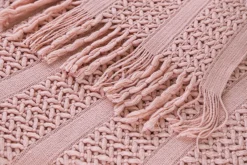 Kuscheldecke DREW 130 x 170 cm altrosa