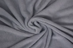 Kuscheldecke Fleece KETTY 130 x 170 cm hellgrau