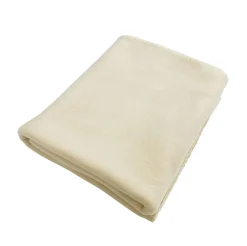 Kuscheldecke Fleece 130 x 170 cm beige