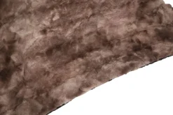 Kuscheldecke Kunstfell 127 x 165 cm braun