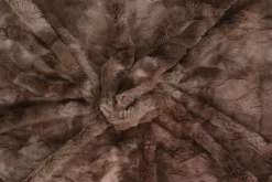Kuscheldecke Kunstfell 127 x 165 cm braun