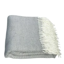 Kuscheldecke SASHA 130 x 170 cm grau
