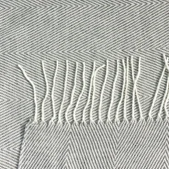 Kuscheldecke SASHA 130 x 170 cm grau