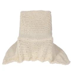 Kuscheldecke Strick 120 x 180 cm creme