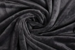 Kuscheldecke 150 x 200 cm anthrazit