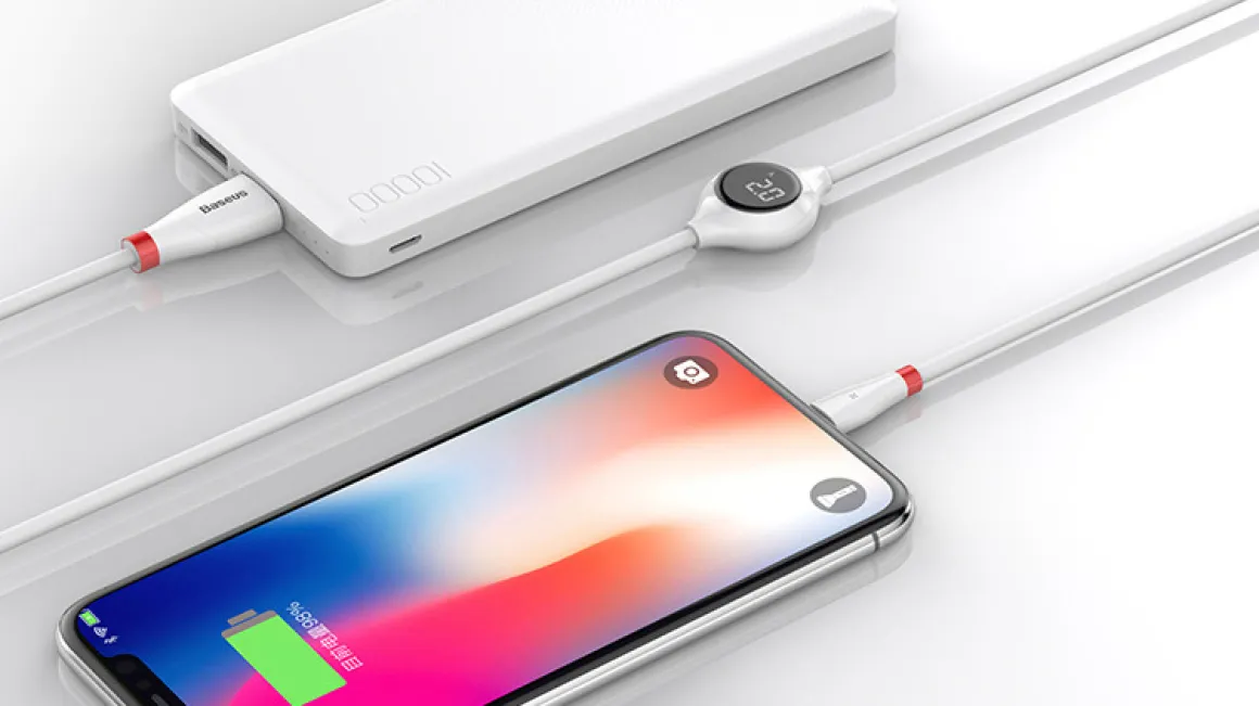 Ladekabel für iPhone 1m weiss