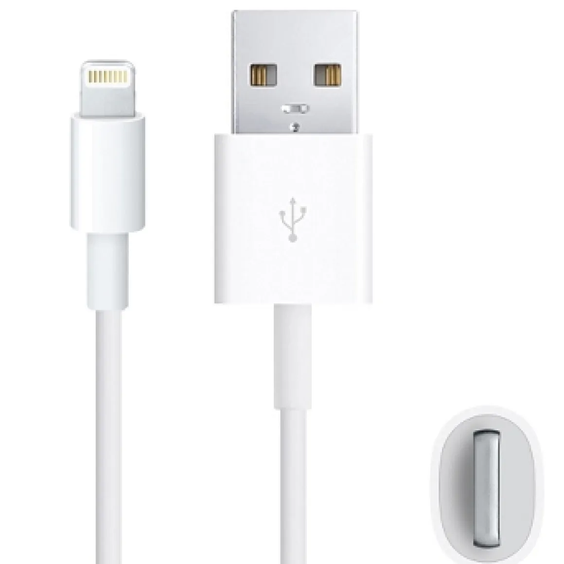Ladekabel für iPhone 3 m weiss 3er Set
