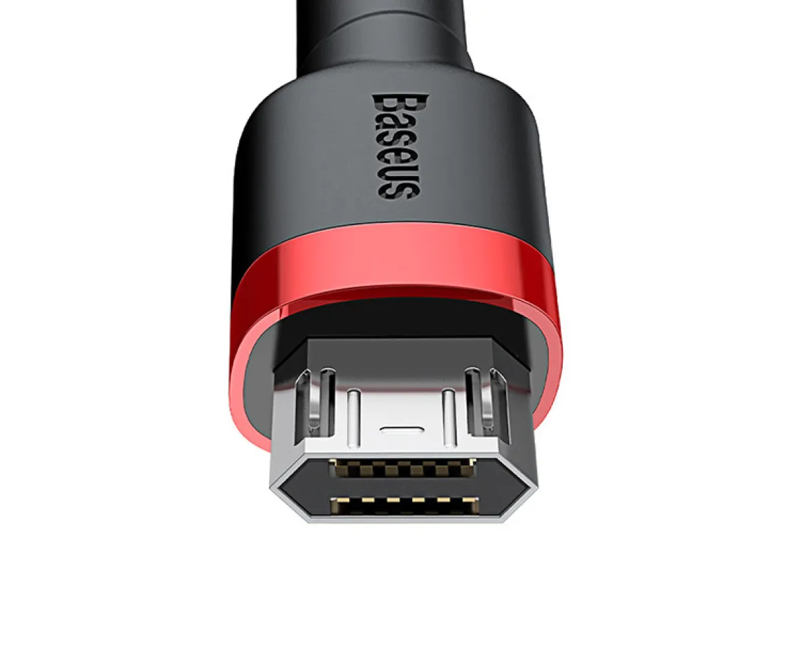 Ladekabel Micro USB 2m schwarz