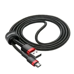 Ladekabel Micro USB 2m schwarz
