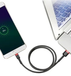 Ladekabel Micro USB 2m schwarz