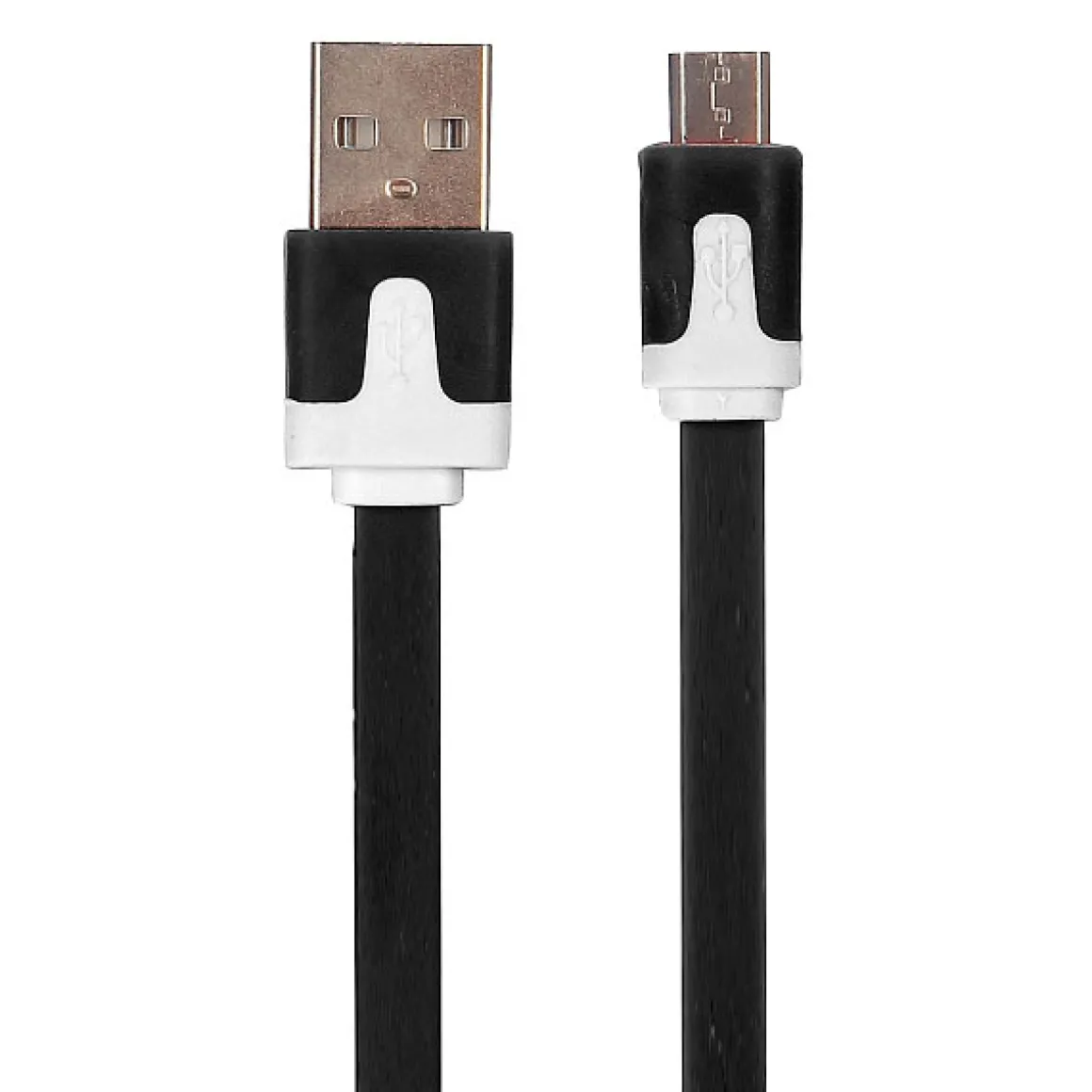 Ladekabel Micro USB schwarz 2 m