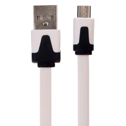 Ladekabel Micro USB weiss 3 m