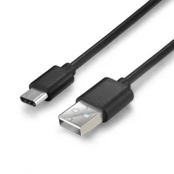 Ladekabel USB auf USB-C 1 m schwarz