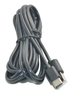 Ladekabel USB auf USB-C 2 m schwarz