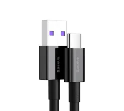 Ladekabel USB Typ C 2 m schwarz