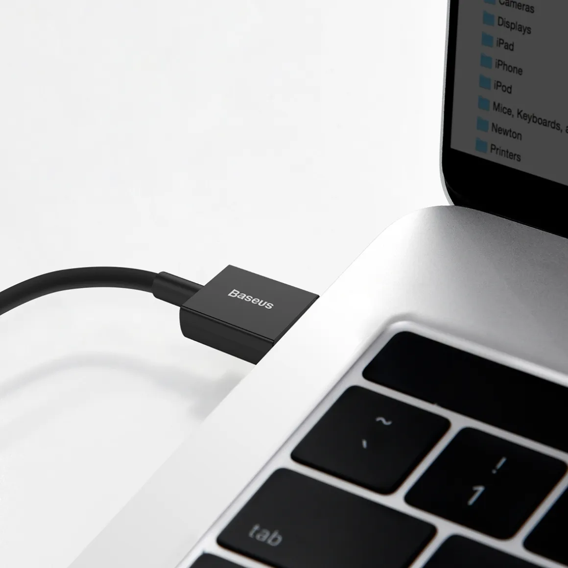 Ladekabel USB Typ C 2 m schwarz