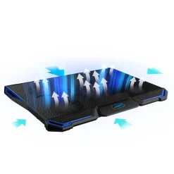 Laptop Kühler blau 41 x 29 cm