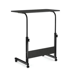 Laptoptisch LALE auf Rollen 80 x 40 x 60 - 90 cm schwarz
