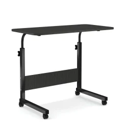 Laptoptisch LALE auf Rollen 80 x 40 x 60 - 90 cm schwarz