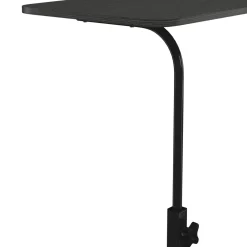 Laptoptisch LALE auf Rollen 80 x 40 x 60 - 90 cm schwarz
